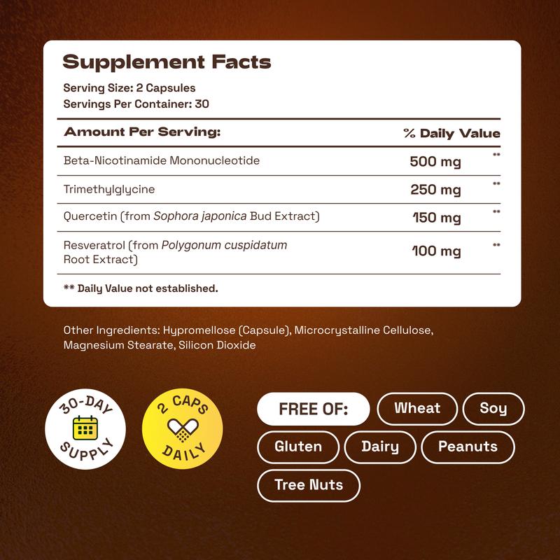 NMN Complex 4-in-1 - Complete Pre-IVF Stack Capsules