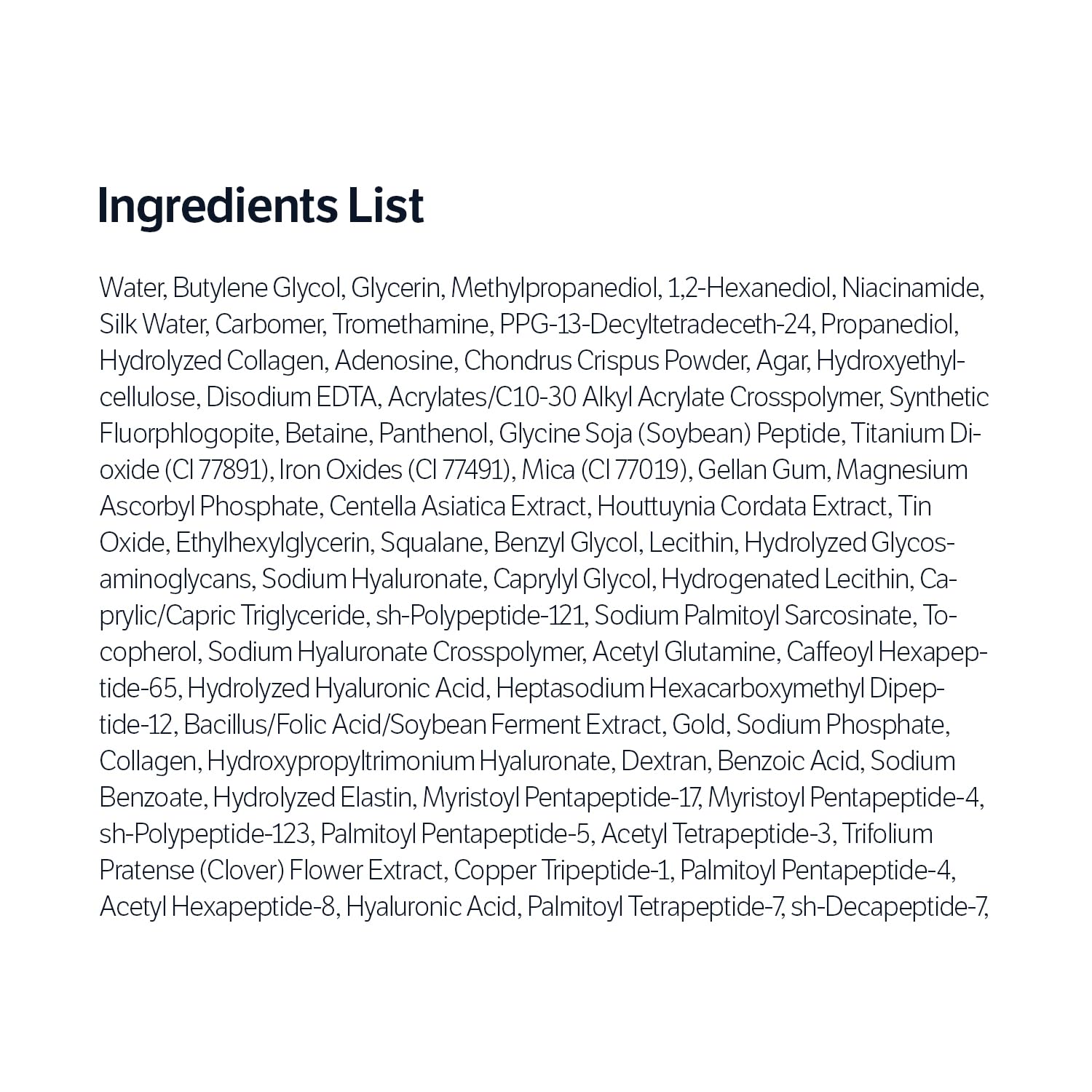 Silk Peptide Intensive Lifting Threads