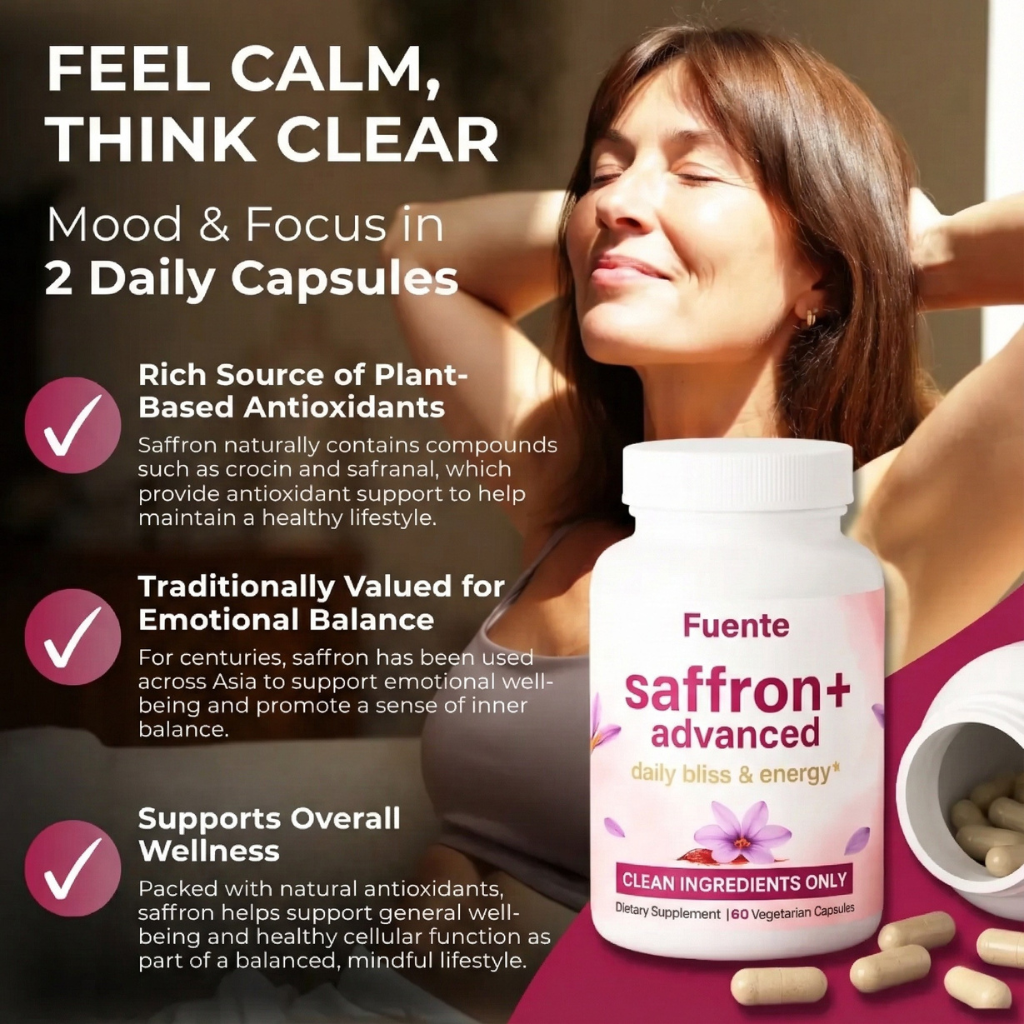 Saffron Advanced — Be Present Formula