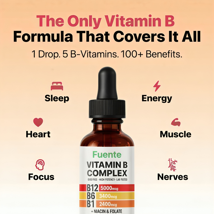 Vitamin B Complex — Burning Feet & Nerve Relief Drops