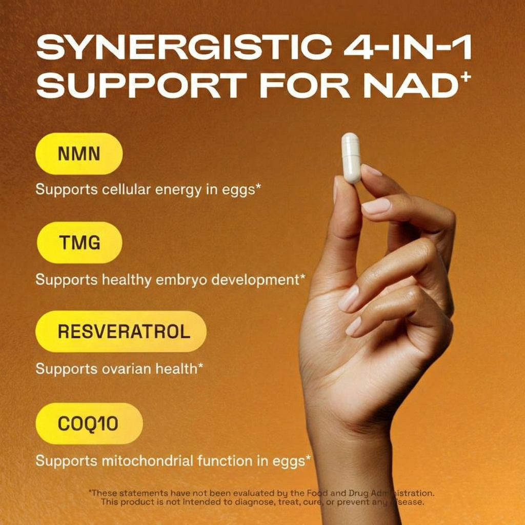 NMN Complex 4-in-1 - Complete Pre-IVF Stack Capsules